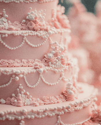 pink wedding cake ideas 2 tier one tier simple dusty vintage blush soft